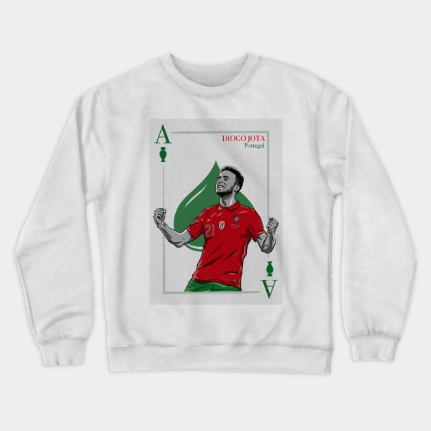 Portugal diogo jota Crewneck Sweatshirt by BAJAJU